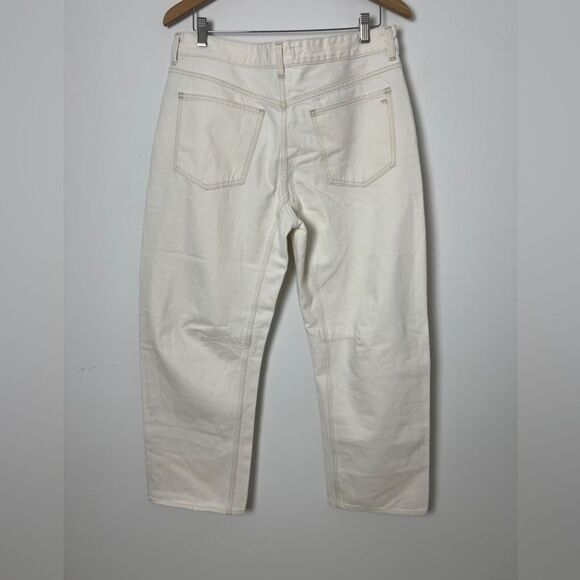 NEW Madewell The Darted Barrel-Leg Vintage Canvas 100% Cotton Jeans Size 29 - Picture 9 of 13